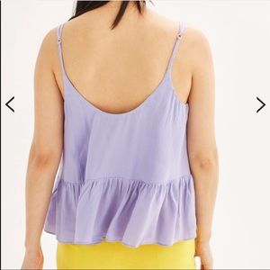 Topshop Peplum Cami